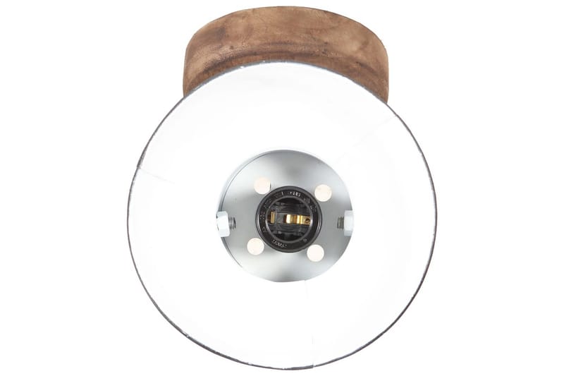 Industrielle vegg-/taklamper 2 stk matt svart 20x25 cm E27 - Svart - Belysning - Innendørsbelysning & Lamper - Vegglampe