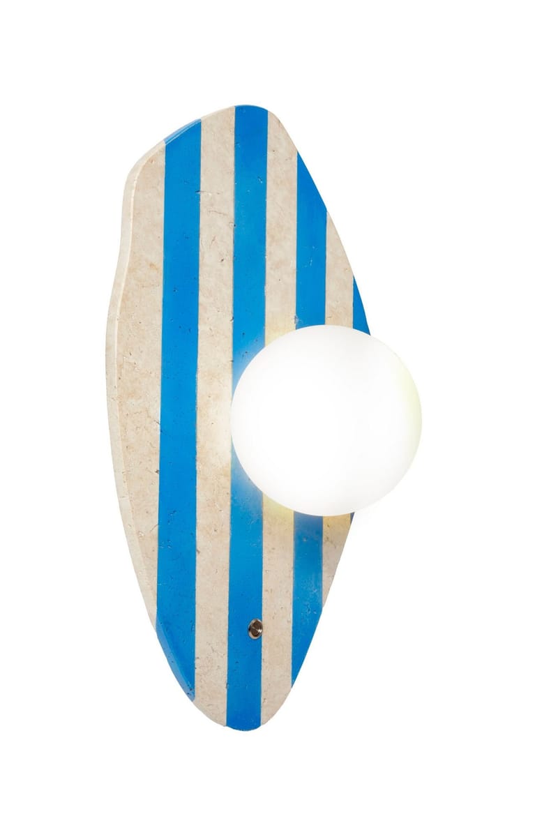 Javoren vegglampe 10 cm - Beige, Hvit, Blå - Belysning - Innendørsbelysning & Lamper - Vegglampe