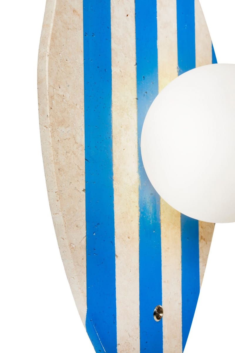 Javoren vegglampe 10 cm - Beige, Hvit, Blå - Belysning - Innendørsbelysning & Lamper - Vegglampe