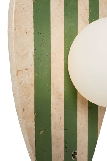Javoren vegglampe 10 cm - Beige Hvit Grønn - Belysning - Innendørsbelysning & Lamper - Vegglampe
