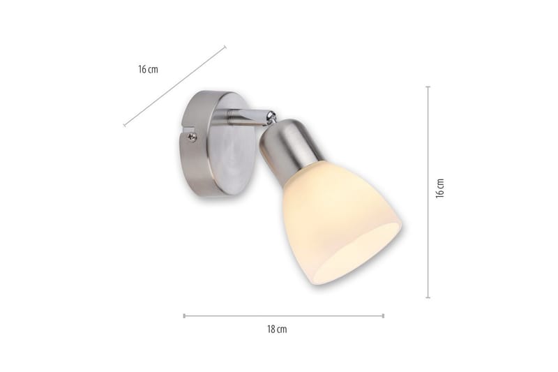 Karo Just Light Vegg/Taklampe - Belysning - Innendørsbelysning & Lamper - Vegglampe