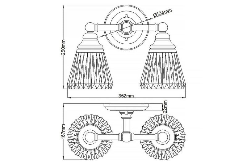 Keynes Quintiesse Vegglampe - Belysning - Innendørsbelysning & Lamper - Vegglampe