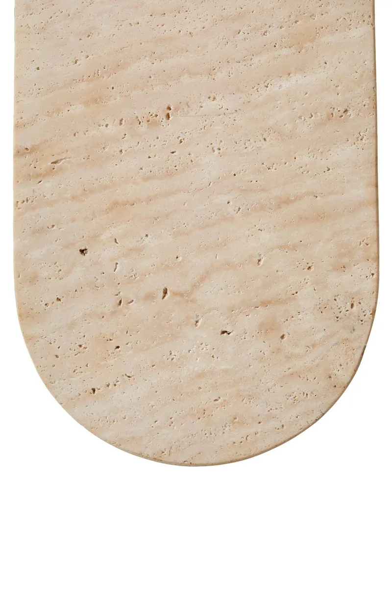 Kummer vegglampe 10 cm oval - Beige og Hvit - Belysning - Innendørsbelysning & Lamper - Vegglampe