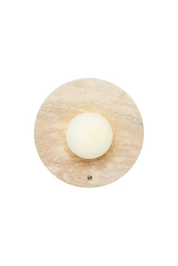 Kummer vegglampe 12 cm rund - Beige - Belysning - Innendørsbelysning & Lamper - Vegglampe
