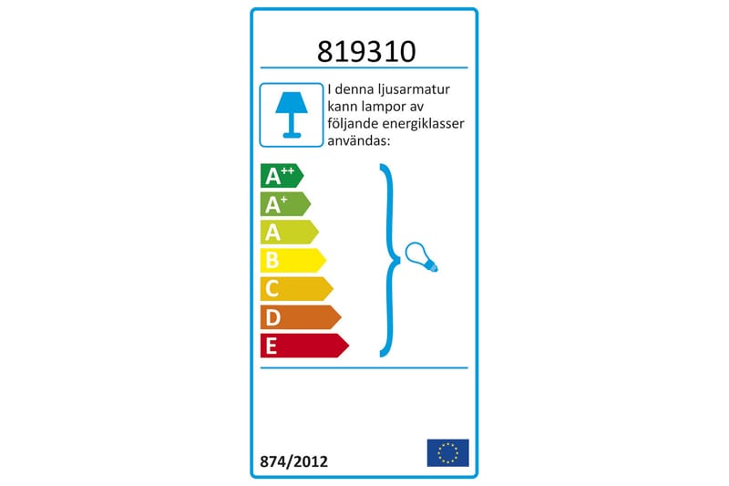 Kvadrat Vegglampe Kvadrat - Hvit/Lysegrå - Belysning - Innendørsbelysning & Lamper - Vegglampe