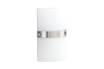 Kvadrat Vegglampe Kvadrat - Hvit/Lysegrå - Belysning - Innendørsbelysning & Lamper - Vegglampe