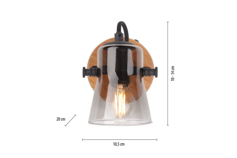 Langström Just Light Vegg-/Taklampe - Belysning - Innendørsbelysning & Lamper - Vegglampe