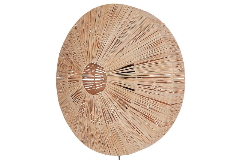 Loannis Vegghengt Leselampe E27, Naturlig