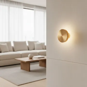 Loomba vegglampe 20 cm rund - Antikk - Belysning - Innendørsbelysning & Lamper - Vegglampe