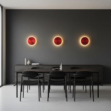 Loomba vegglampe 20 cm rund - Rød - Belysning - Innendørsbelysning & Lamper - Vegglampe