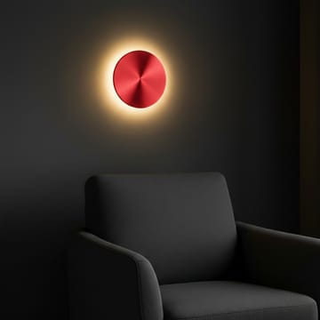 Loomba vegglampe 20 cm rund - Rød - Belysning - Innendørsbelysning & Lamper - Vegglampe