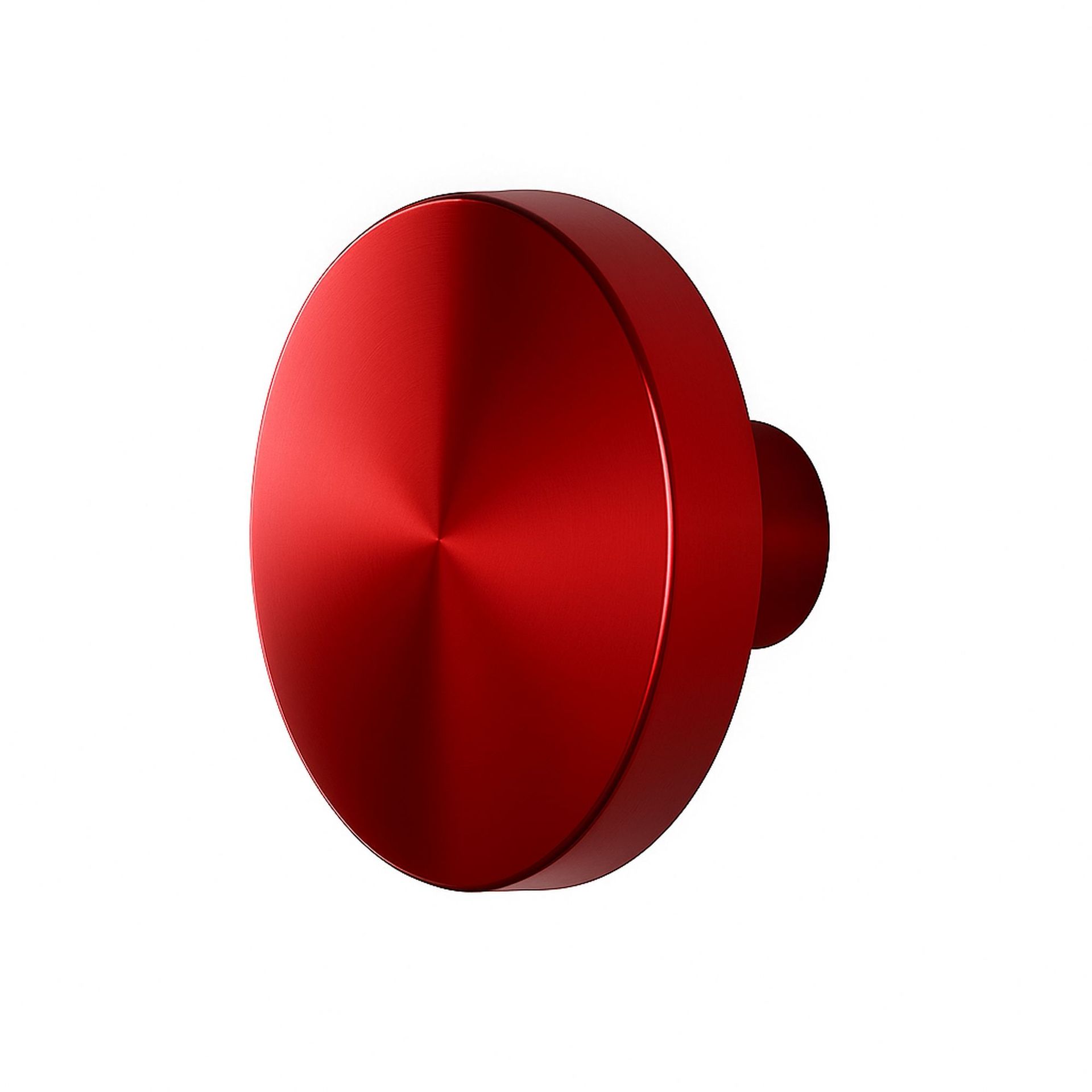Loomba vegglampe 20 cm rund - Rød