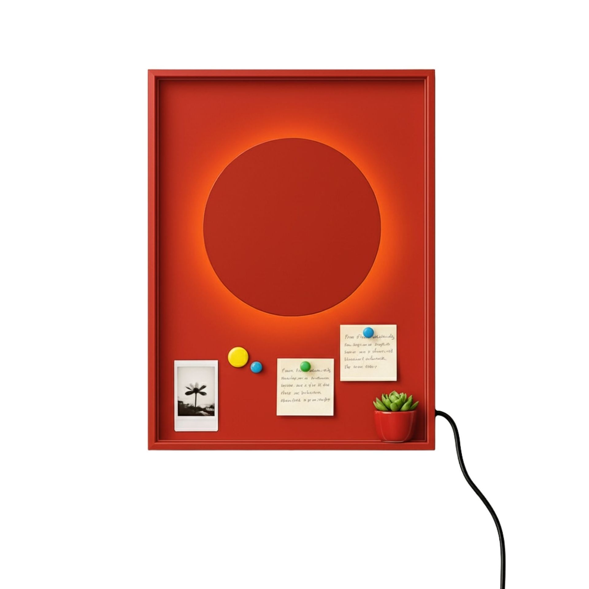 Loomba vegglampe 45 cm - Rød