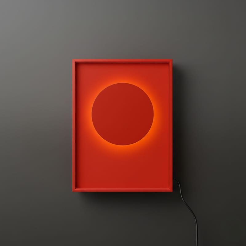 Loomba vegglampe 45 cm - Rød - Belysning - Innendørsbelysning & Lamper - Vegglampe