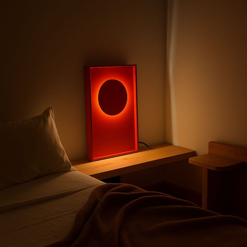 Loomba vegglampe 45 cm - Rød - Belysning - Innendørsbelysning & Lamper - Vegglampe