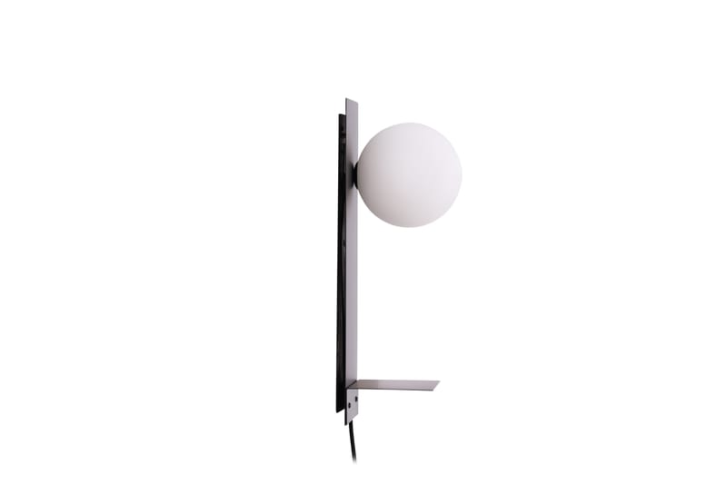 Malani Veggplafond 17 cm - Svart - Soveromslampe - Vegglampe - Veggplafond