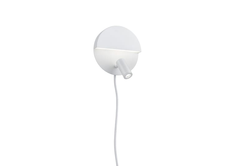 Mario Vegglampe LED med Hvit - Hvit - Belysning - Innendørsbelysning & Lamper - Vegglampe
