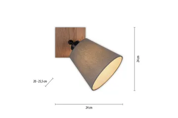 Michel Just Light Vegg/Taklampe - Belysning - Innendørsbelysning & Lamper - Vegglampe
