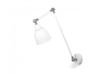 Mississippi L Vegglampe 14 cm - Hvit - Belysning - Innendørsbelysning & Lamper - Vegglampe