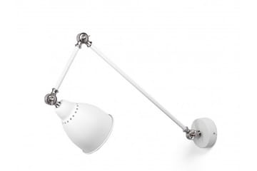 Mississippi L Vegglampe 14 cm - Hvit - Belysning - Innendørsbelysning & Lamper - Vegglampe