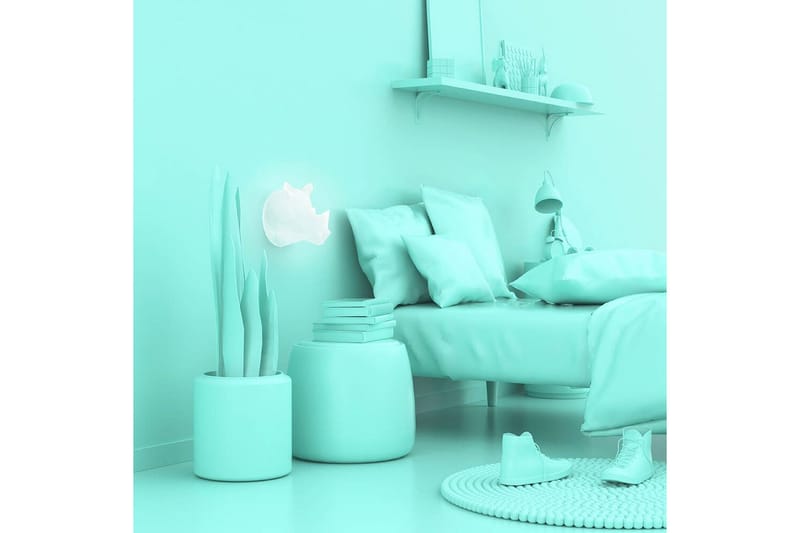 Vegglampe Mobility On Board Neshorn Multicolor - Multifarget - Belysning - Innendørsbelysning & Lamper - Dekorasjonsbelysning