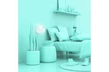 Vegglampe Mobility On Board Neshorn Multicolor - Multifarget - Belysning - Innendørsbelysning & Lamper - Dekorasjonsbelysning