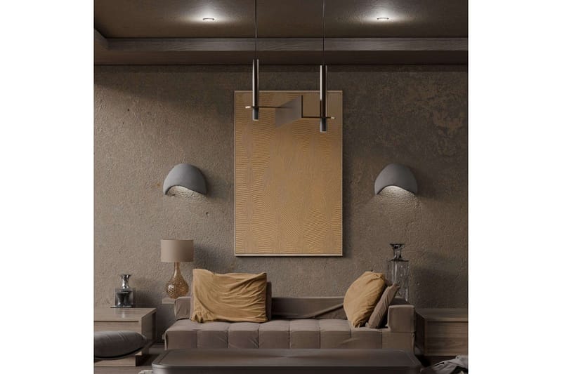 Myro Vegglampe med Arm - Svart - Belysning - Innendørsbelysning & Lamper - Vegglampe