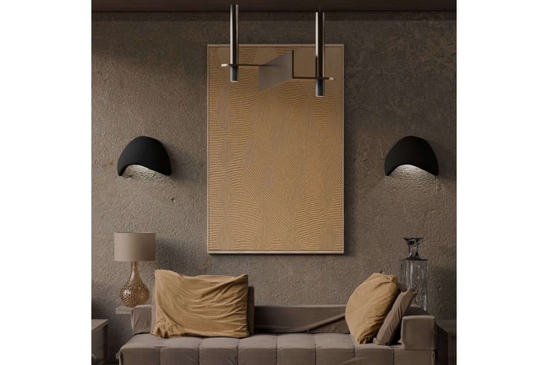 Myro Vegglampe med Arm - Svart - Belysning - Innendørsbelysning & Lamper - Vegglampe
