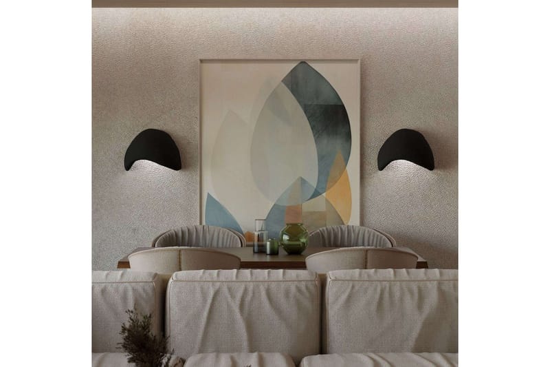 Myro Vegglampe med Arm - Svart - Belysning - Innendørsbelysning & Lamper - Vegglampe