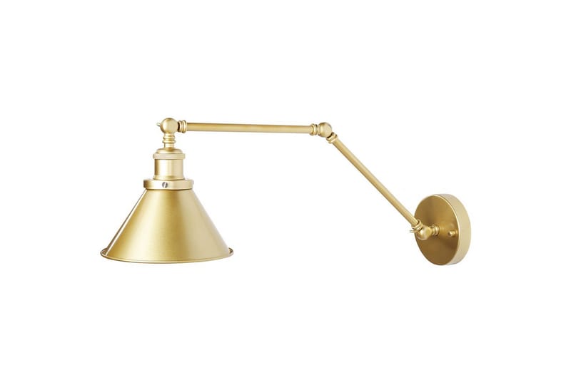 Narve Vegglampe 2 stk E27 - Gull - Belysning - Innendørsbelysning & Lamper - Vegglampe