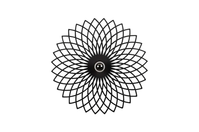 Nitid Vegglampe, Svart