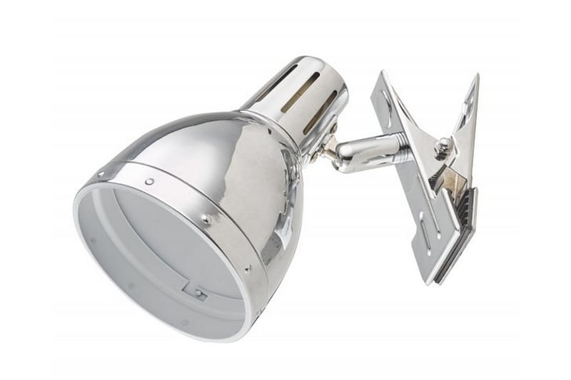 Oriva Vegglampe - Krom/Blank - Nattlampe vegg - Vegglampe - Veggarmatur - Soveromslampe