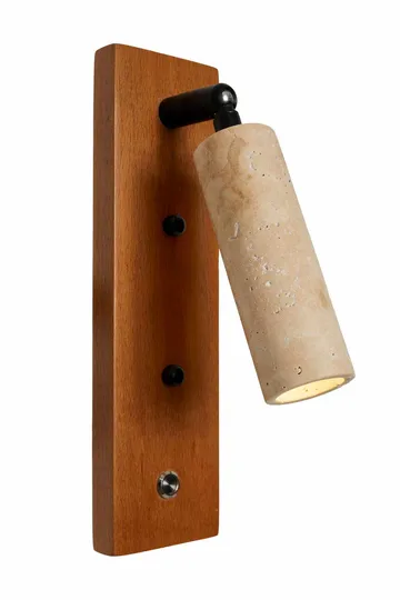 Orvyn vegglampe 13 cm - Beige Eik - Belysning - Innendørsbelysning & Lamper - Vegglampe