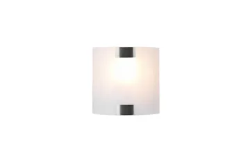 Pura Vegglampe 20 cm Børstet Stål - Belysning - Innendørsbelysning & Lamper - Vegglampe
