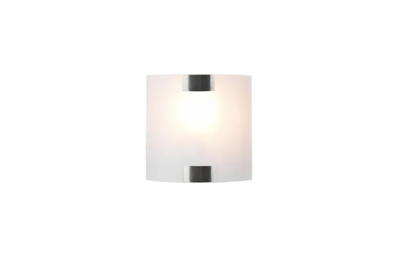 Pura Vegglampe 20 cm Børstet Stål - Belysning - Innendørsbelysning & Lamper - Vegglampe