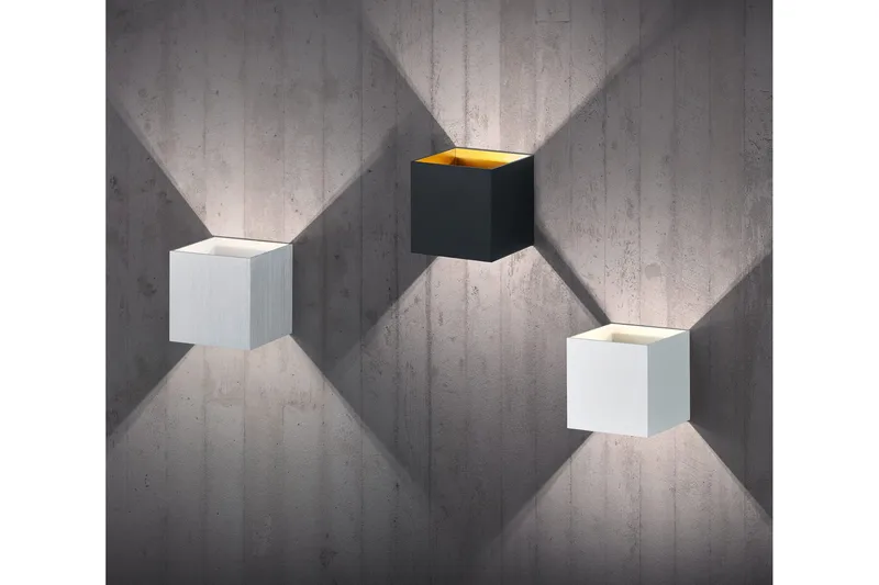 Ruedebusch Vegglampe LED - Hvit - Belysning - Innendørsbelysning & Lamper - Vegglampe