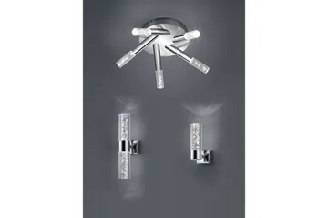 Schnicke Vegglampe LED - Krom - Belysning - Innendørsbelysning & Lamper - Vegglampe