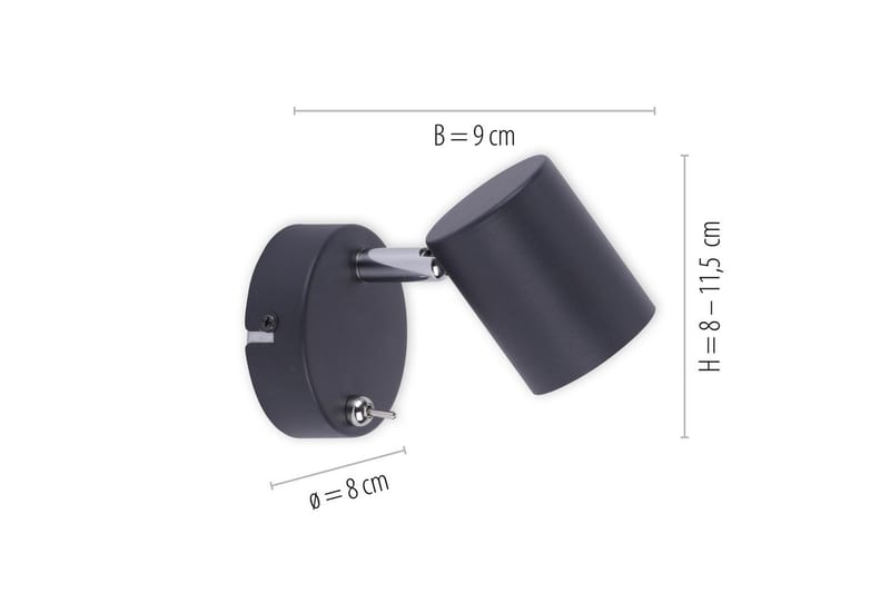 Tarik Just Light Vegglampe - Belysning - Innendørsbelysning & Lamper - Vegglampe