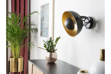Thames Ii Vegglampe 26 cm - Svart - Belysning - Innendørsbelysning & Lamper - Vegglampe