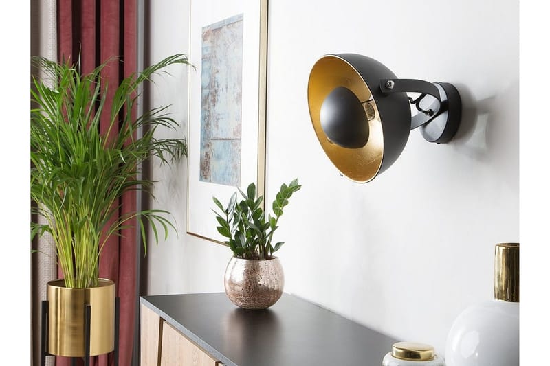 Thames Ii Vegglampe 26 cm - Svart - Belysning - Innendørsbelysning & Lamper - Vegglampe