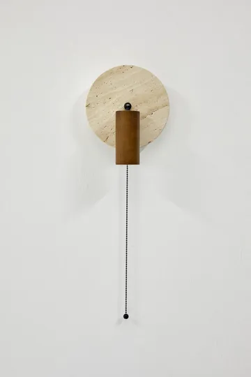 Tharosel vegglampe 21 cm - Beige Eik - Belysning - Innendørsbelysning & Lamper - Vegglampe