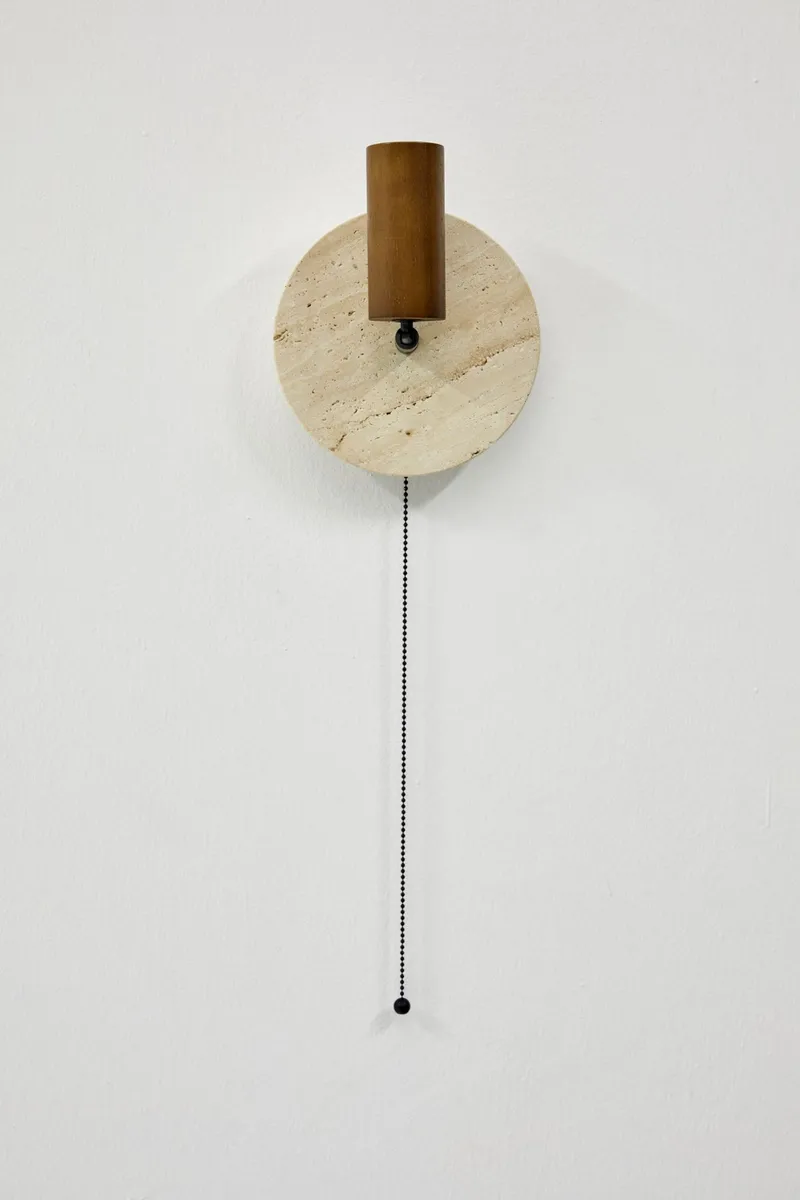 Tharosel vegglampe 21 cm - Beige Eik - Belysning - Innendørsbelysning & Lamper - Vegglampe
