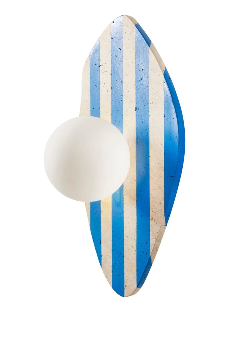 Thyrosel vegglampe 10 cm - Beige, Hvit, Blå - Belysning - Innendørsbelysning & Lamper - Vegglampe