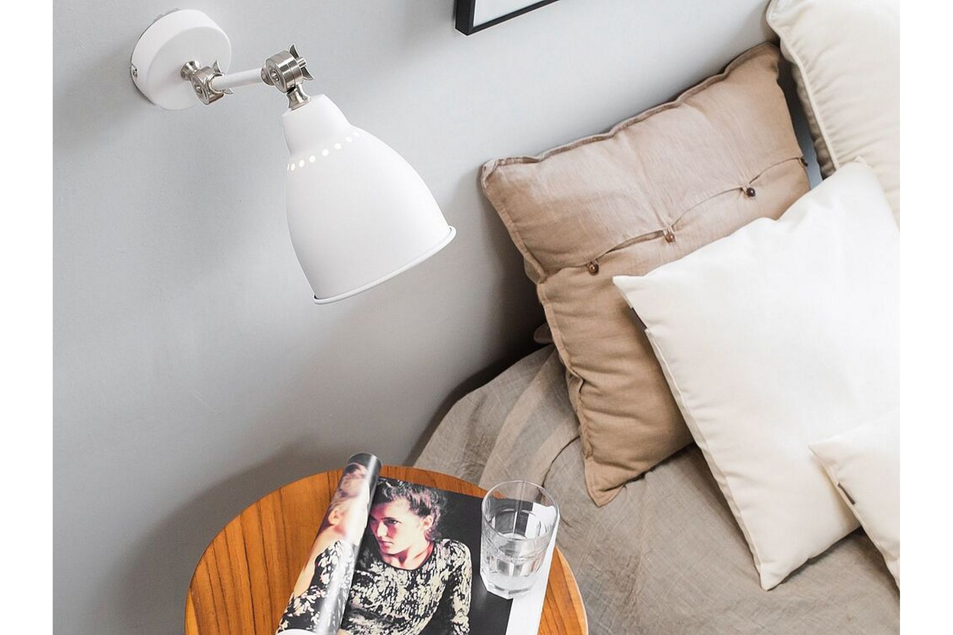 Tillatoba Vegglampe M 2-pk - Hvit - Belysning - Innendørsbelysning & Lamper - Vegglampe - Veggarmatur