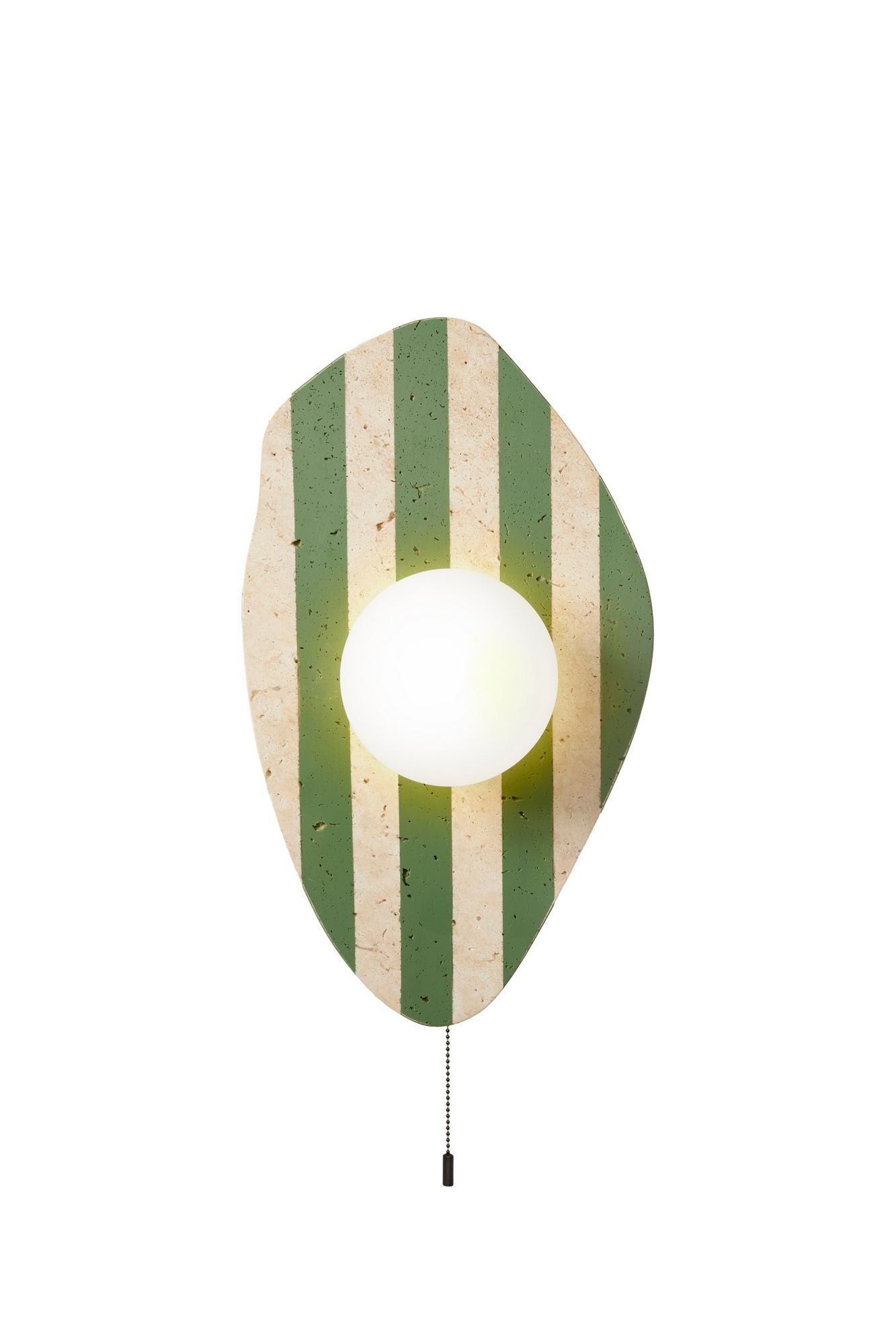 Torlic vegglampe 10 cm - Beige, Hvit, Grønn
