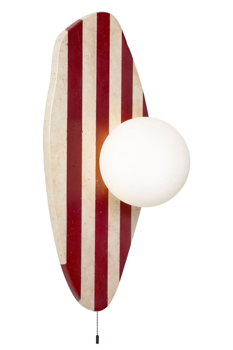 Torlic vegglampe 10 cm - Beige, Hvit, Rød - Belysning - Innendørsbelysning & Lamper - Vegglampe