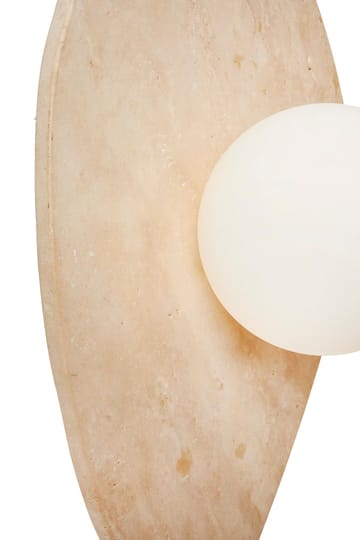 Torlic vegglampe 10 cm - Beige og Hvit - Belysning - Innendørsbelysning & Lamper - Vegglampe