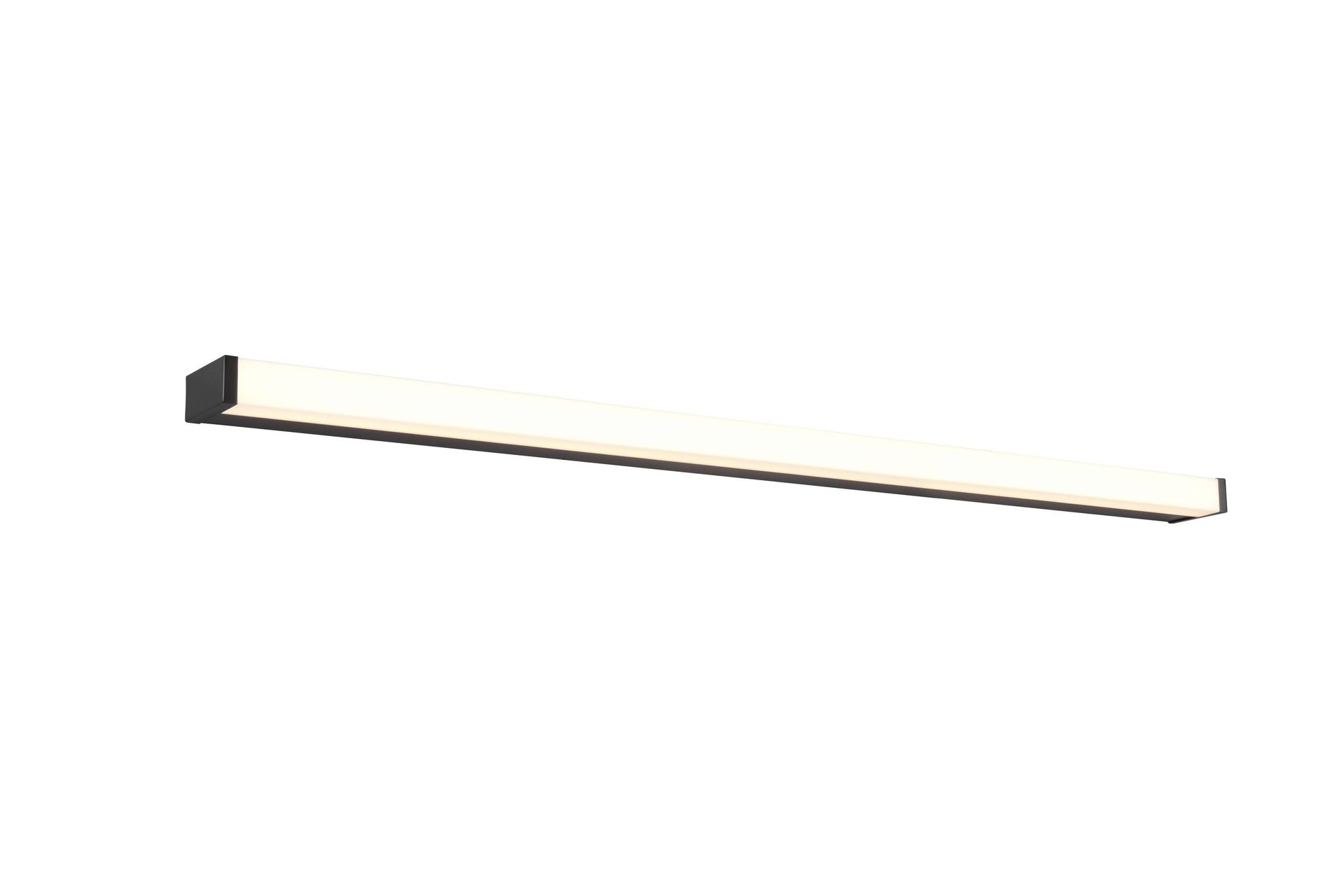 Trio Lighting Fabio H2O LED vegglampe 118 cm matt svart -