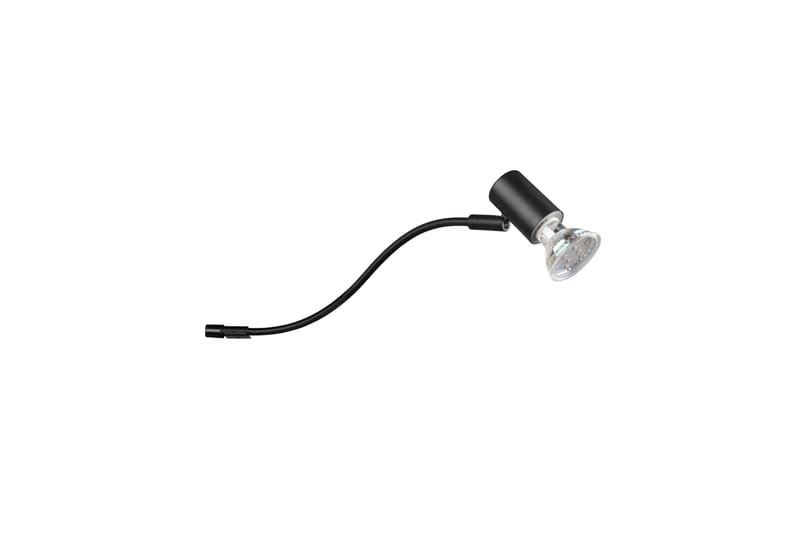 Trio Lighting Giada H2O vegglampe 1L GU10 matt svart - Belysning - Innendørsbelysning & Lamper - Vegglampe