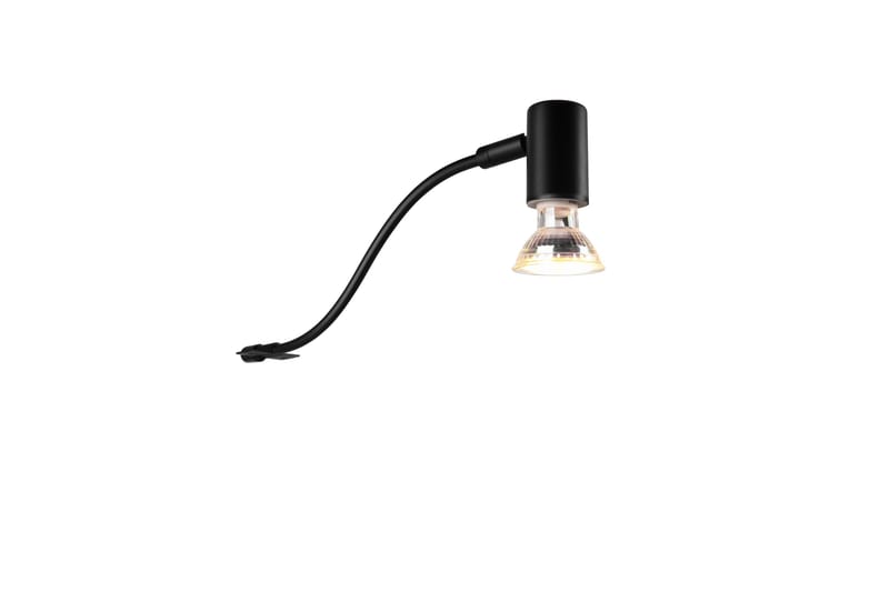 Trio Lighting Giada H2O vegglampe 1L GU10 matt svart - Belysning - Innendørsbelysning & Lamper - Vegglampe